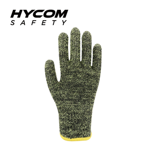 HYCOM 7G ANSI 6 Para-Aramid Schnittfester Handschuh, flammhemmender Aramidfaser-Arbeitshandschuh