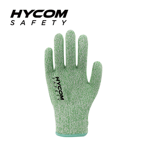 HYCOM 13G ANSI 3 Biologisch abbaubarer schnittfester Handschuh. Antimikrobieller Arbeitshandschuh der FDA