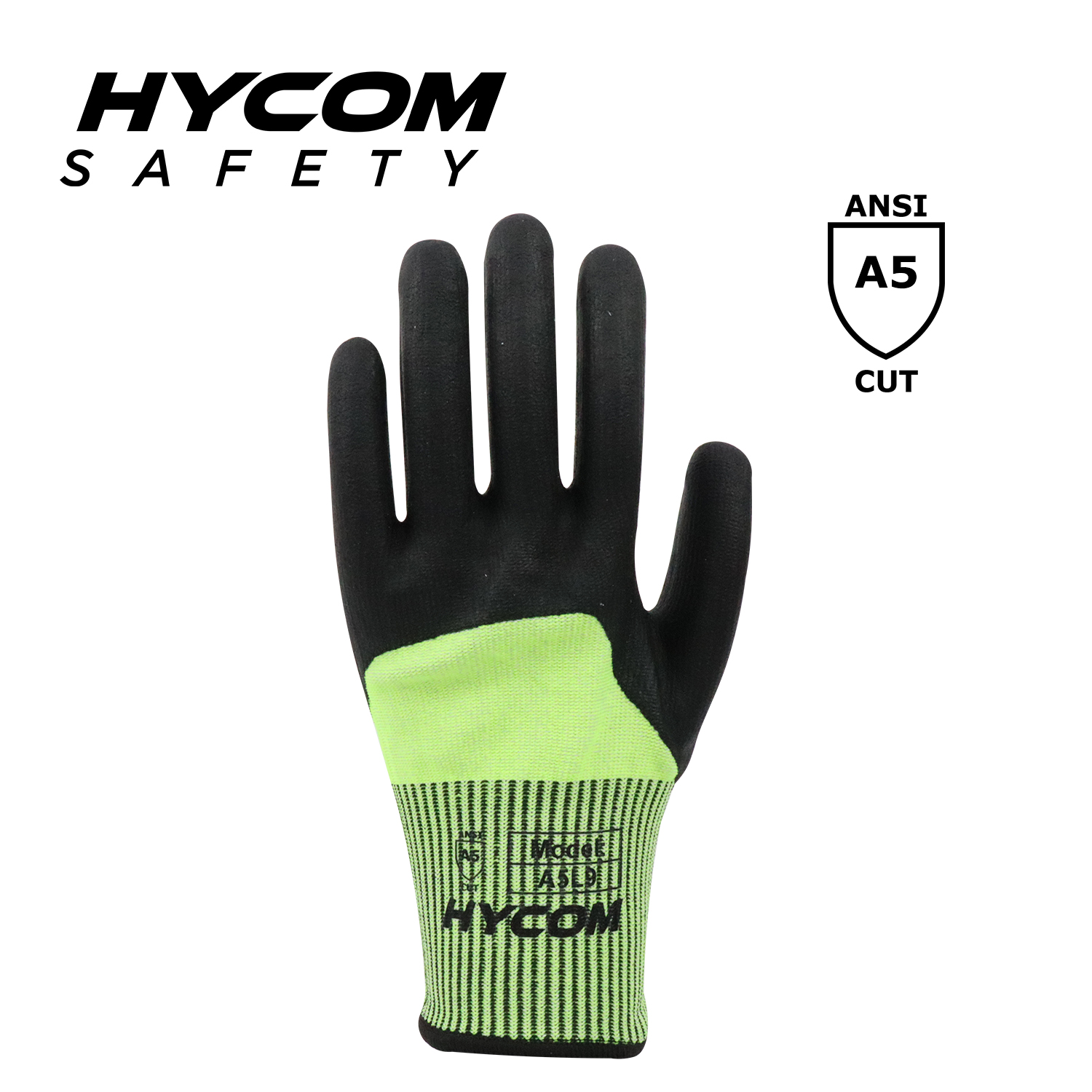 HYCOM 13GG ANSI 5 Schnittfester Handschuh mit 3/4-Nitrilbeschichtung PSA-Arbeitshandschuhe
