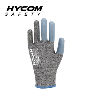 HYCOM Atemgeschnittener 13G ANSI 3 ANSI 5 Schnittfester Handschuh, HPPE-Arbeitshandschuhe in Lebensmittelqualität