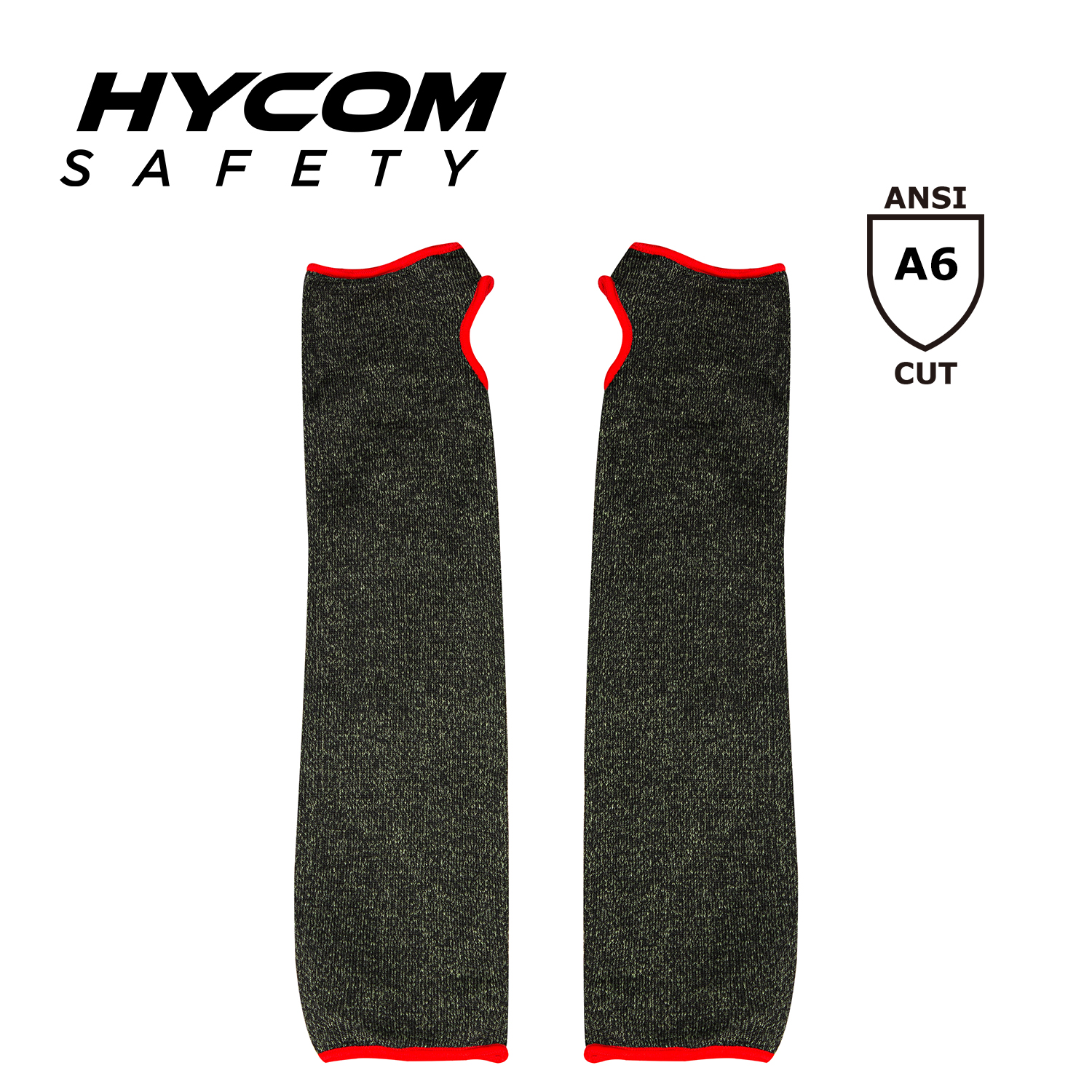 HYCOM ANSI 6 HPPE Anti-Schnitt-Hülse mit Daumenschlitz-Armschutz für die Industrie