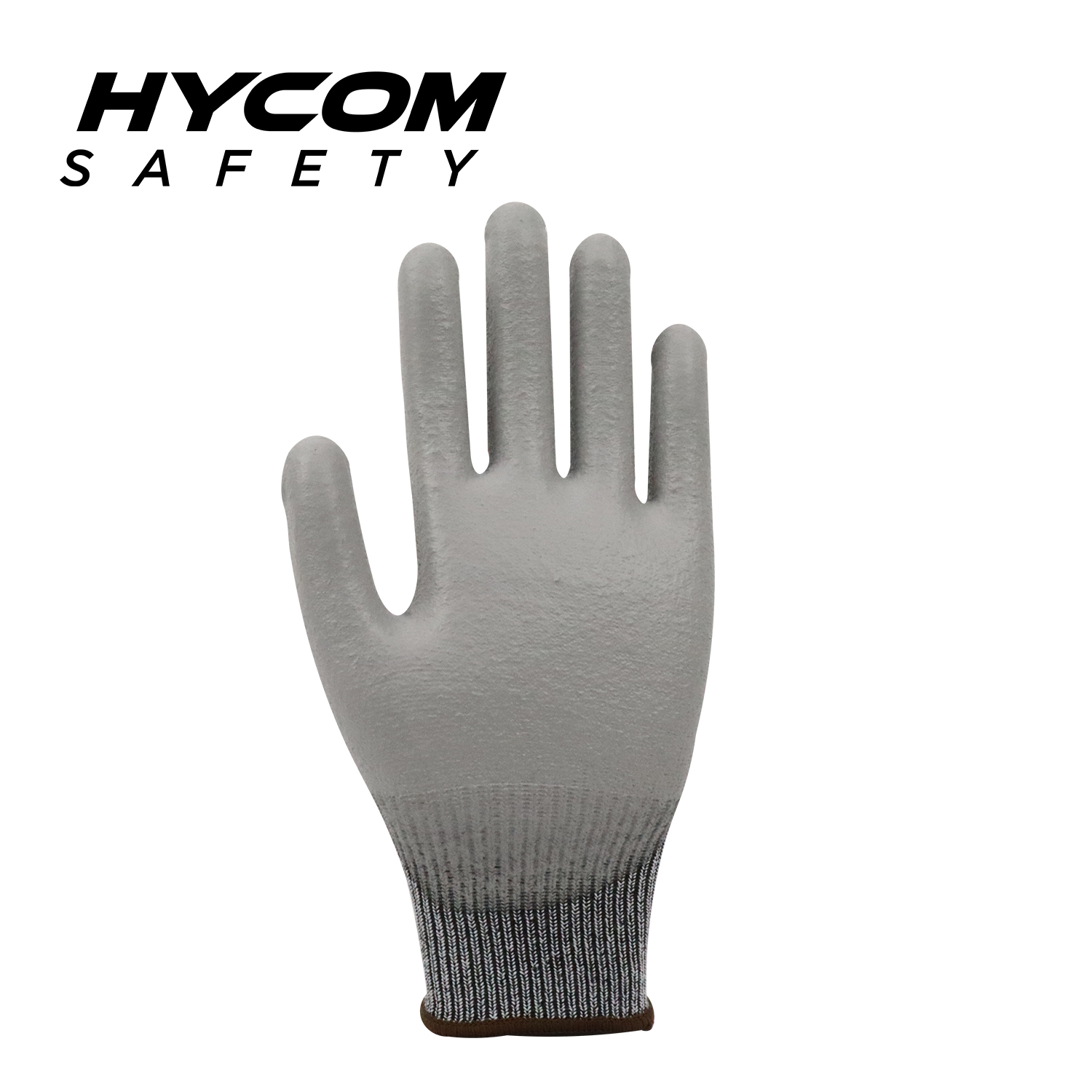 HYCOM Atmungsaktiver, schnittfester 13G ANSI 2-Handschuh mit Polyurethanbeschichtung auf der Innenhand. Weichere PSA-Arbeitshandschuhe