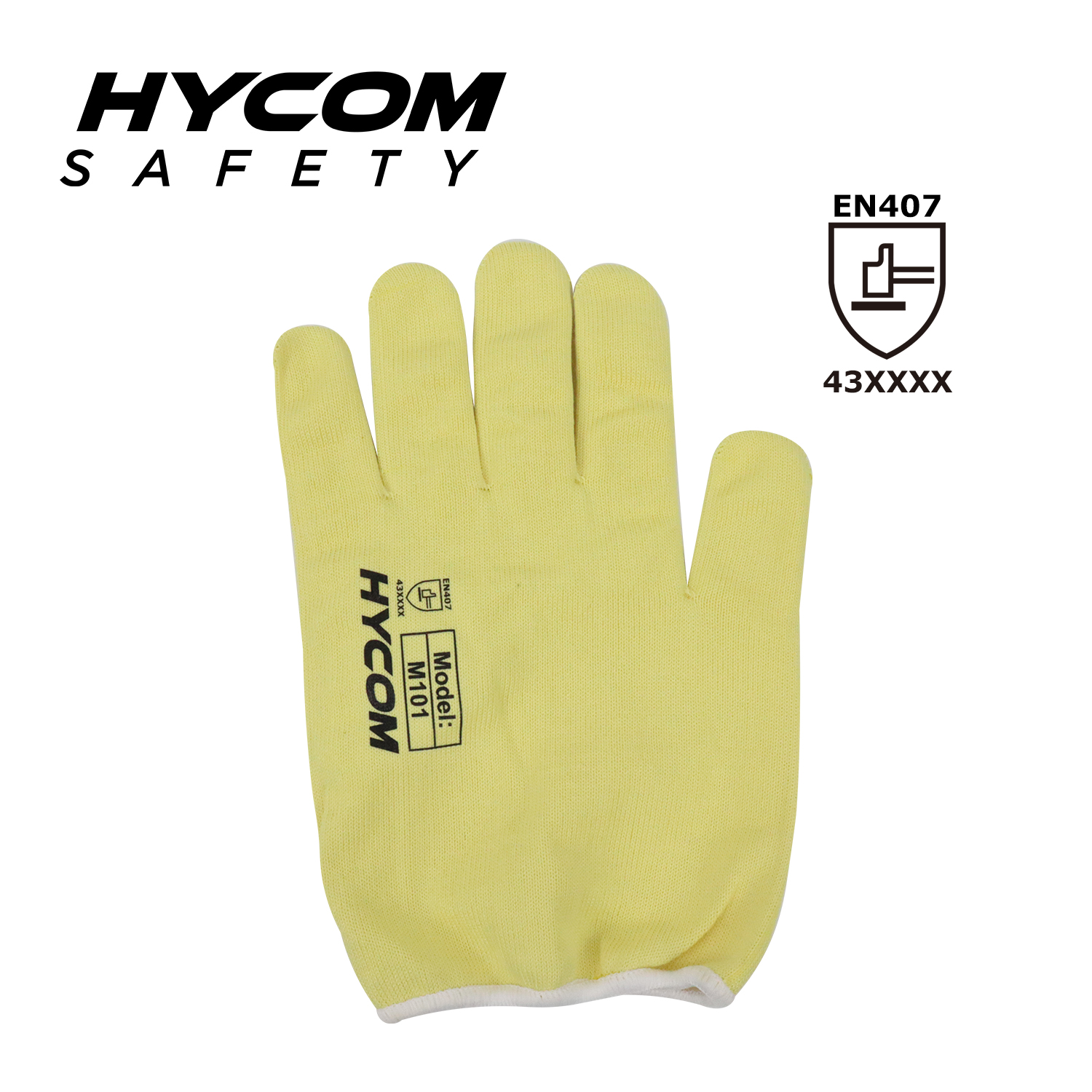 HYCOM 10G ANSI 2 Aramid Schnittfester Handschuh, staubfrei mit Kontakt, hohe Temperatur 350 °C/650 F