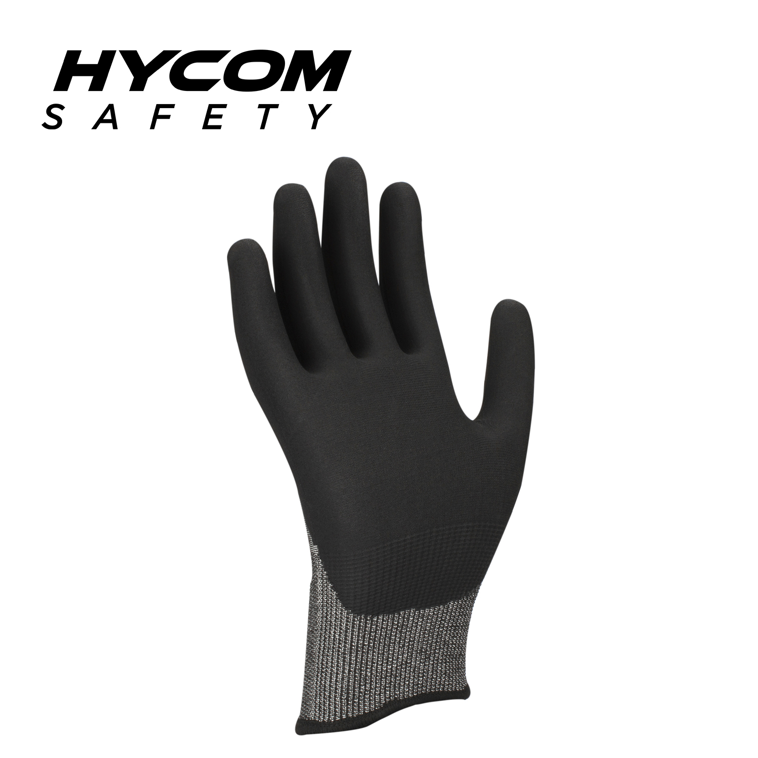 HYCOM 18G ANSI 6 Schnittfester Handschuh mit Nitrilschaumbeschichtung auf der Handfläche PSA-Handschuhe