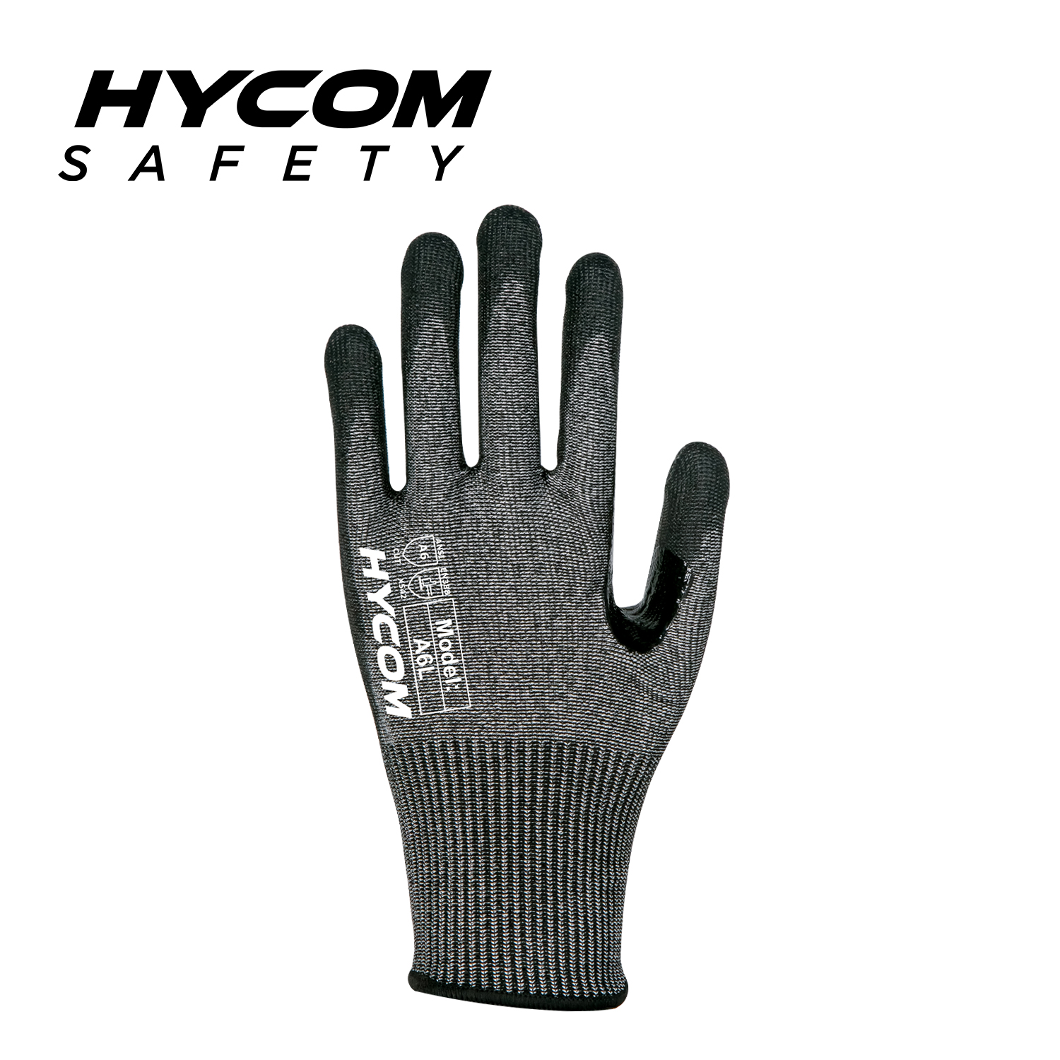 HYCOM 13G ANSI 6 Schnittfester Handschuh mit Nitrilbeschichtung der Handfläche PSA-Handschuhe