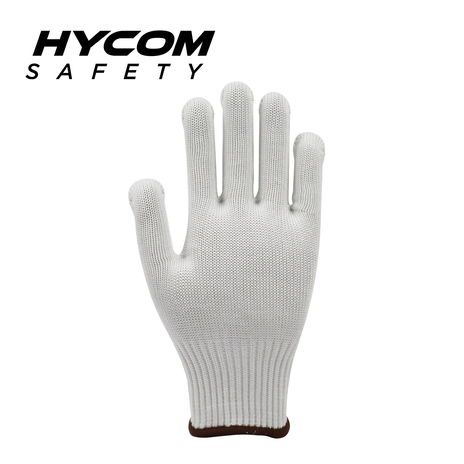 HYCOM Atemgeschnittener 10G ANSI 5 FDA schnittfester Handschuh, atmungsaktive HPPE-Arbeitshandschuhe mit angenehmem Handgefühl